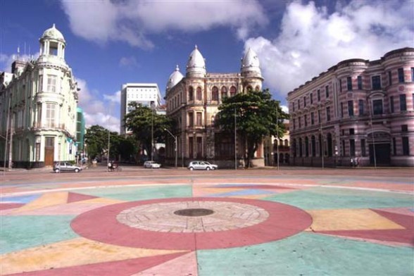 Pontos Turísticos Praça do Marco Zero - Recife - Guia da Semana