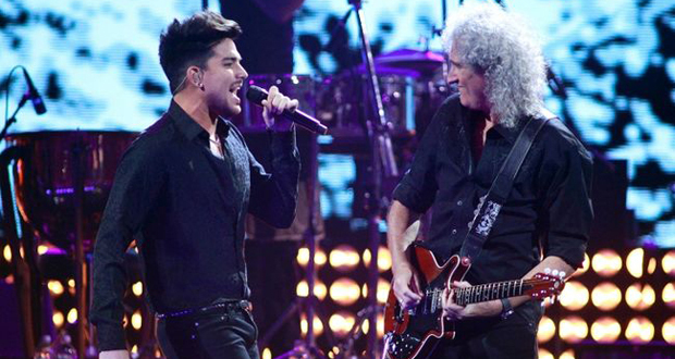 queen com adam lambert no rock in rio 2015