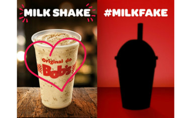 Bob's posta indireta ao McDonald's no Facebook