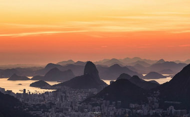 Olympic sunrise @ Vista Chinesa, Rio de Janeiro, Brazil