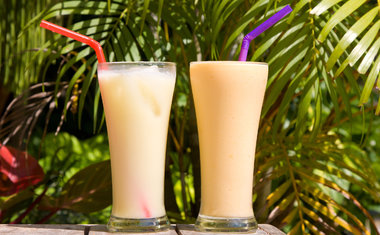 Manga com água de coco