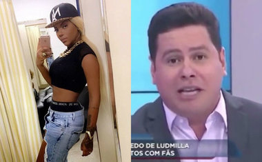 Apresentador chama Ludmilla de "macaca" e é afastado da Record 