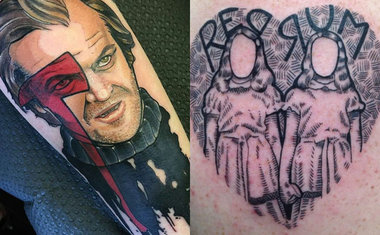 20 tatuagens inspiradas em filmes de terror que são assustadoramente lindas