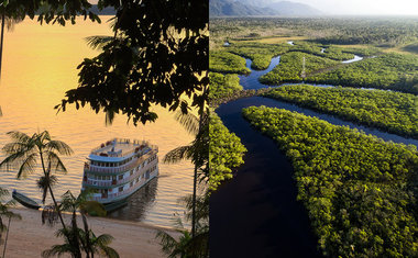 Hotel flutuante de luxo passeia pela Amazônia; saiba como participar dessa viagem inusitada