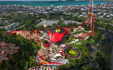 Ferrari vai inaugurar parque temático na Europa com montanha-russa e simulador de Fórmula 1