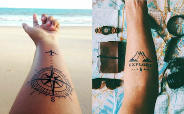 Para quem ama viajar: 25 ideias de tatuagem que traduzem essa paixão