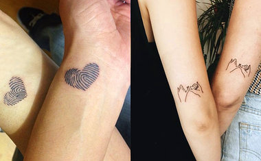 Para tatuar com quem se ama: 24 ideias de tatuagem que se completam para gravar o amor na pele