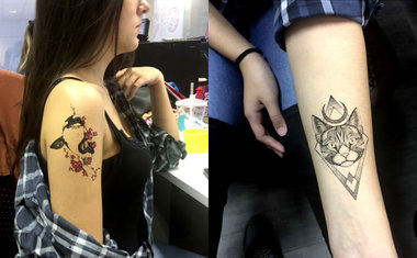 Aplicativo projeta tatuagens no corpo para mostrar como elas ficariam na vida real