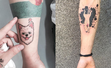 Mais de 20 tatuagens maravilhosas para quem ama cachorros 