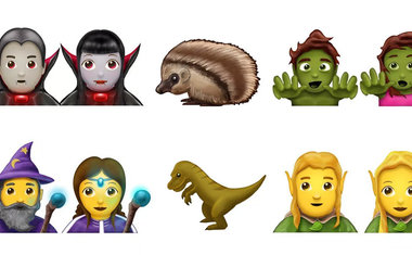 Tecnologia: sereia, vampiros, T-rex e nave espacial são alguns dos novos emojis 