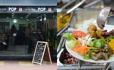 Restaurante vegano oferece buffet à vontade de pratos quentes e salada por R$10 na Consolação