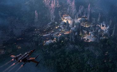 Disney divulga primeiras imagens do parque do Star Wars