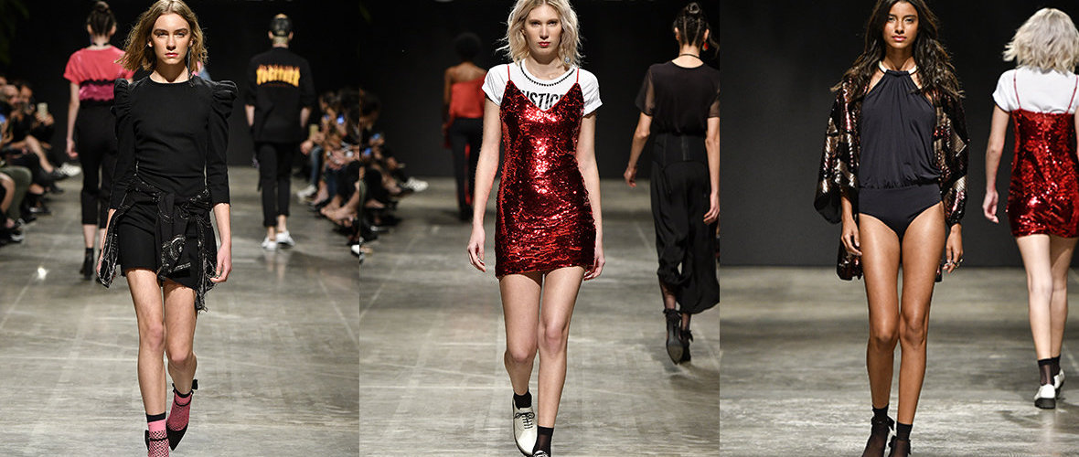 vestido vermelho curto renner