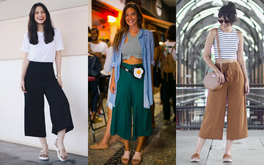 pantacourt esta na moda 2019