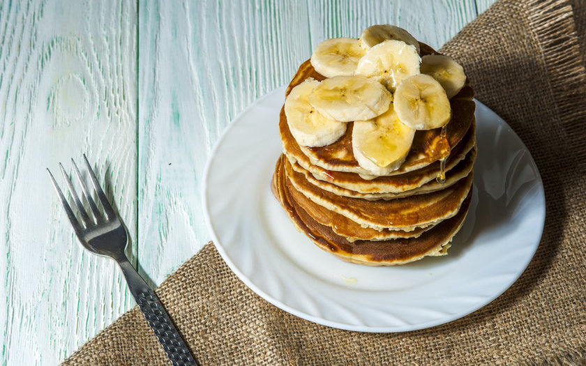 Panqueca de Banana e Aveia