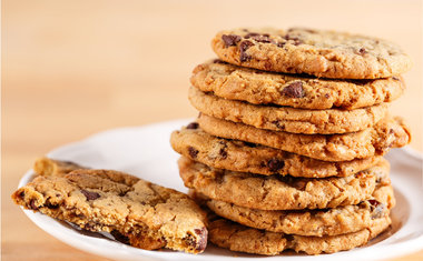 Cookies com Gotas de Chocolate