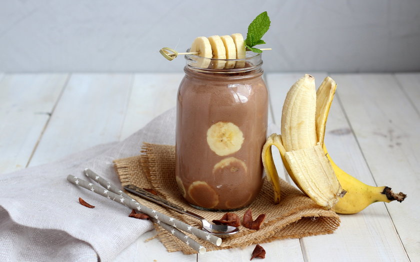 Gelado de Banana Caramelizada com Chocolate