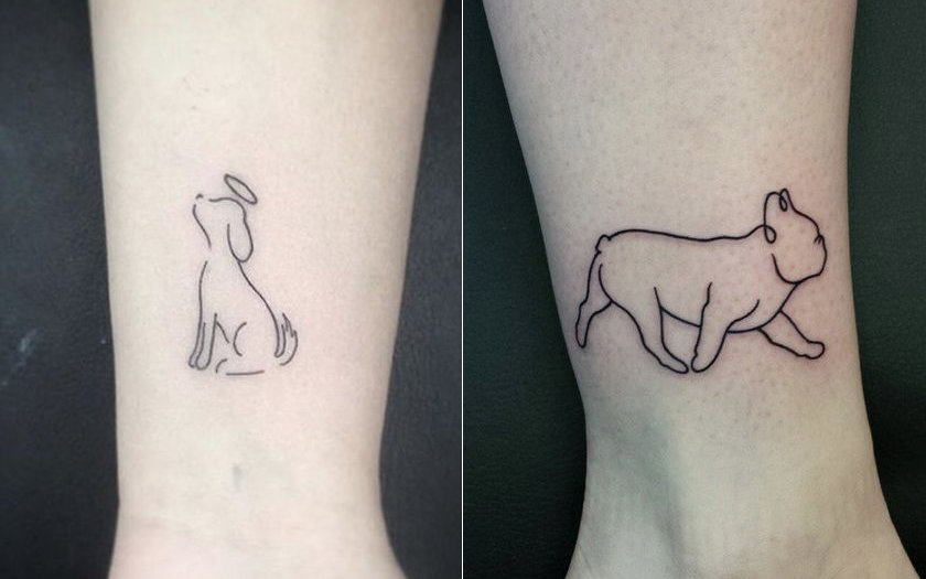 Pet Lovers: 13 tatuagens para quem é louco por cachorro