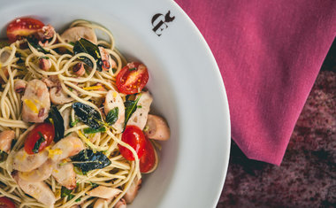 Tagliolini com Polvo