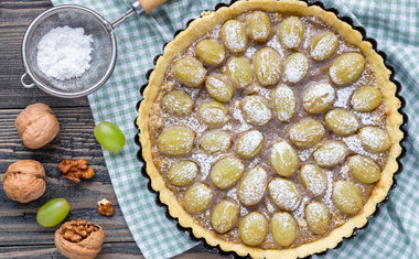 Torta Guirlanda de Uva