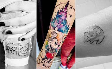 Para voltar à infância: 12 tatuagens de desenho que vão te conquistar