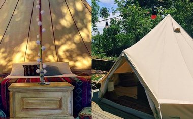 Hostel em IlhaBela oferece cabanas incríveis para quem quer acampar em grande estilo; saiba mais