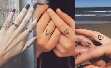 Mais de 10 inspirações de tatuagens delicadas para o dedo