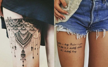 Para fugir do comum: 10 tatuagens incríveis para fazer na coxa 