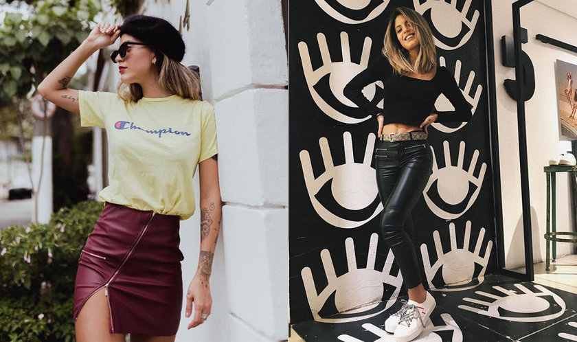 roupas de couro feminina 2018