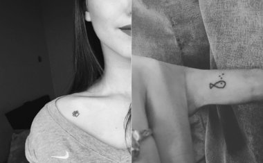 Bem discretas: 10 inspirações de tatuagens minúsculas que vão te encantar