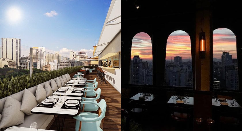 Nas Alturas 9 Bares E Restaurantes Em São Paulo Com Vista Panorâmica