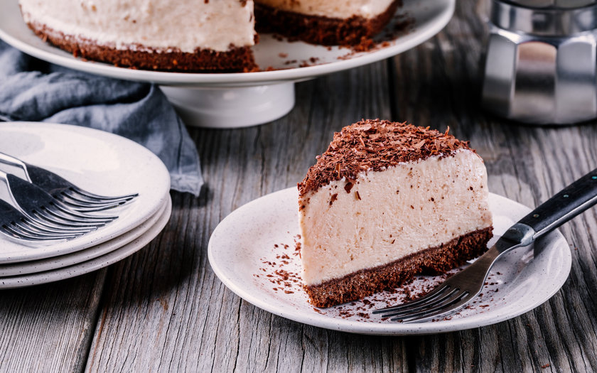 Cheesecake de chocolate