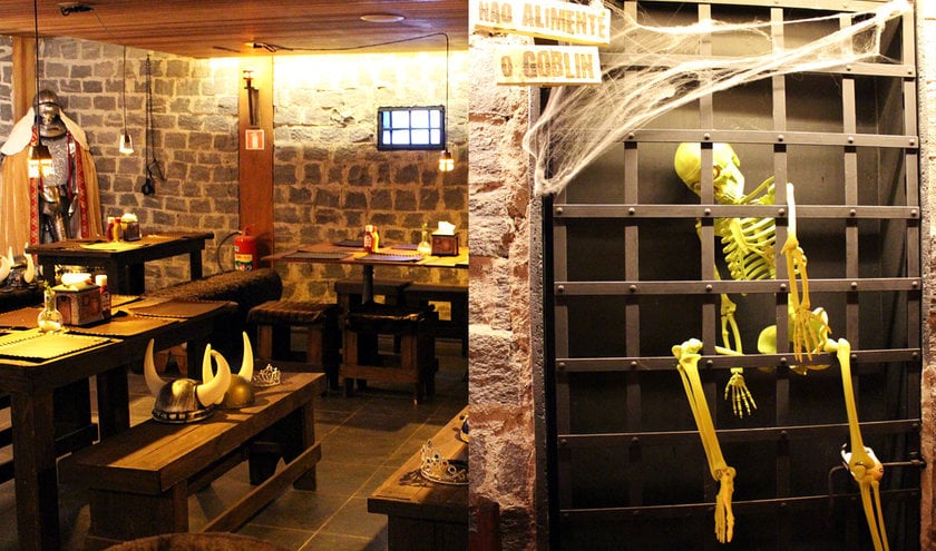 Taverna Medieval inaugura calabouço temático no subsolo do restaurante
