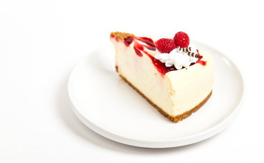 Cheesecake de chocolate branco