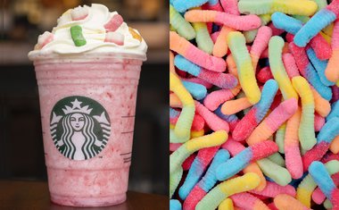 Starbucks lança frappuccino de balas Fini em parceria inédita com a marca