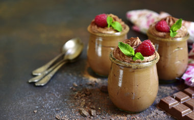 Mousse de doce de leite