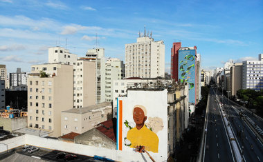 Cidade de São Paulo ganha mural em homenagem a Nelson Mandela; saiba mais!