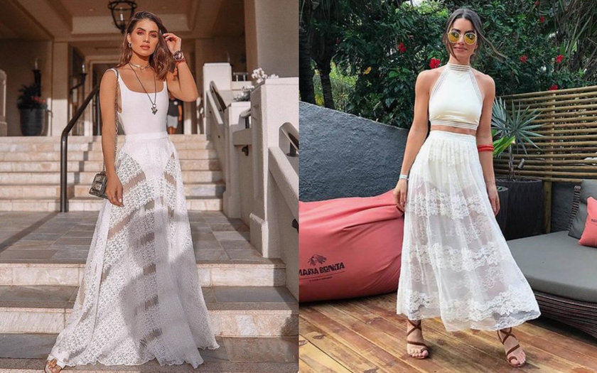 look branco ano novo