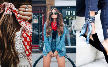 Acessório versátil: 14 maneiras diferentes e incríveis de usar lenço no look