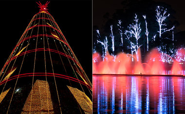 Fonte do Parque Ibirapuera ganha show especial para o Natal; saiba mais