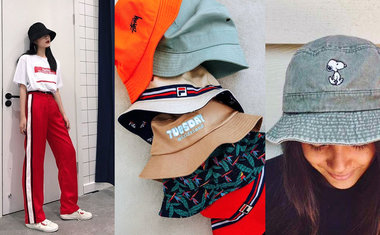 Bucket hats são tendência de moda em 2019; saiba como usar este chapéuzinho de pescador