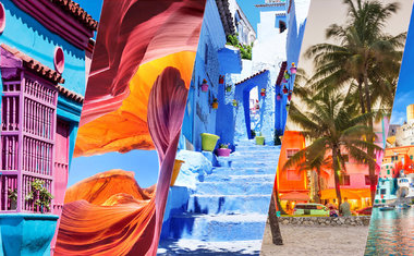 12 lugares extremamente coloridos ao redor do mundo que vão te inspirar a viajar