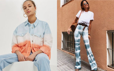 Tie Dye: inspirações da tendência que será sucesso no outono/inverno 2019 