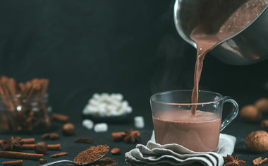 Chocolate quente cremoso