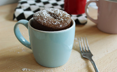 Bolo de Chocolate Light de Caneca