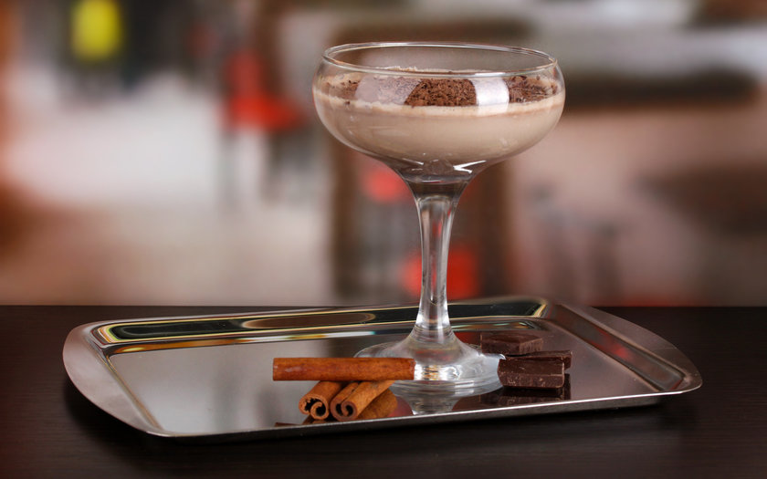 Martini de chocolate com pimenta