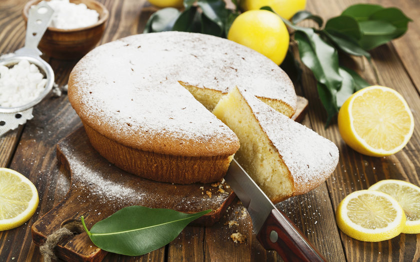 Bolo gelado de limão