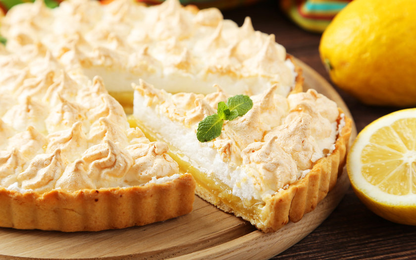 Torta de Limão com Sorvete