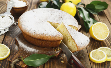 Bolo gelado de limão