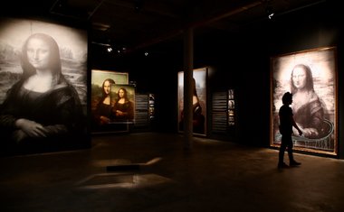 Exposição digital de Leonardo da Vinci no MIS Experience conta com áudio-guias e imagens em 360º; saiba tudo!